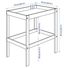 Prebaľovací pult Ikea SNIGLAR - 4