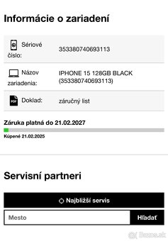 iPhone 15 128GB Black - nový, nerozbalený - 4