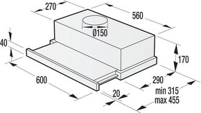 Gorenje BHP62CLI Odsávač par - 4