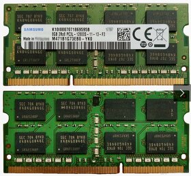 Pamäť RAM DDR3 Samsung PC3L 8 GB NTB notebook - 4