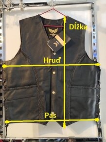 Moto Kož.Vesta H.Davidson 2XL Aj Ako Darček Možna10-12%Zľava - 4