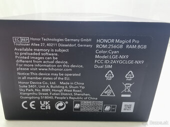 Honor Magic 4 Pro 5G 8/256 GB Cyan - 4