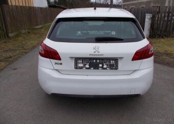 Peugeot 308 1,6 92 KW Allure, zachovalé benzín manuál 92 kw - 4