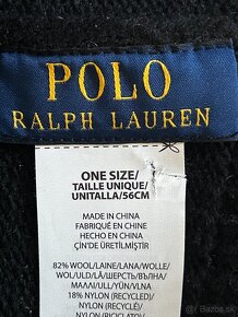 VLNENÁ UNISEX ČIAPKA zn.POLO RALPH LAUREN - 4