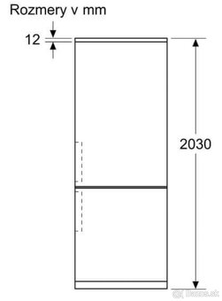 BOSCH chladnička s mraznickou - 4