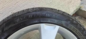 17" alu disky a celoročné pneu 205/50R17 - 4