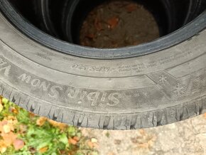 Predám pneumatiky 195/65R16C zimne - 4