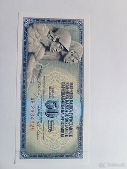 Lot bankovky Juholslávia 1965 UNC - 4