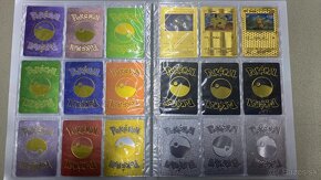 Karty Pokémon Gold - Striebro - Cierne - Album... - 4