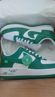 Louis Vuitton x Nike Air Force 1 Green - 4