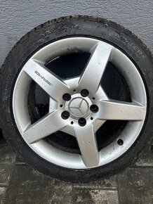 Orig 17” AMG mercedes, zanovne zimne pneu 1 sezona - 4