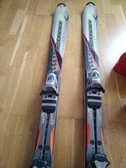 Predam lyže 150cm lyžiarky 41 palice - 4