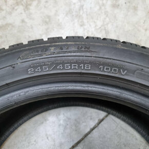 Zimné pneumatiky 245/45 R18 DUNLOP DOT2619 - 4