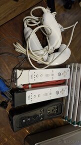 Nintendo Wii + 6 hier, Wii sports, Mario Galaxy, Smash bros - 4