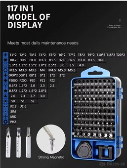 Sada presných skrutkovačov 115v1 - 4