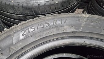 Michelin 215/55r17 zimné - 4