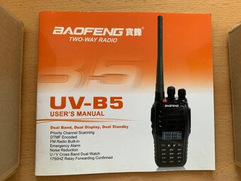 Sada 2ks vysílaček Baofeng UV-B5 - 4