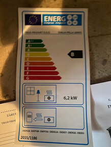 Krbove kachle Thalia pella 6,2KW - 4