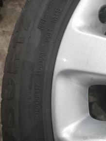 Elektróny 5×105pneumatiky 215/60R17 zimné - 4