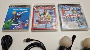 PlayStation 3 Move set-2x pohybový ovládač+hry - 4