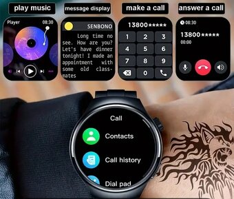 Predám pánske inteligentne Senbono Smart Hodinky - 4