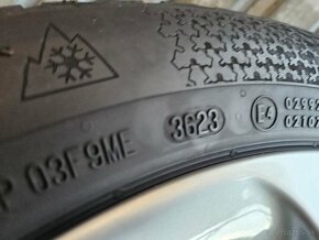 1 ks takmer nová zimná pneu Continental - 205/55 r16 - 4