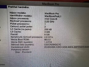 Apple Macbook Pro i5 - 17" /SUPER CENA/ - 4