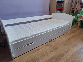 Detska postel Ourbaby biela  80x180cm - 4