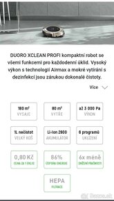 Robotický vysávač Robzone Duoro XClean NOVA BATERIA - 4