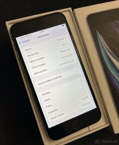 Iphone SE 128GB white - nová batéria - pekný stav - 4