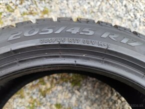 205/45 r17 zimné pneumatiky 2ks Pirelli DOT2019 - 4