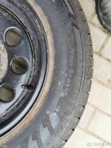 Predám celoročne pneumatiky 205/70 r15c - 4