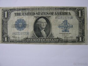 VZÁCNE USA DOLÁRE-SILVER CERTIFICATE_VELKÉ BANKOVKY - 4