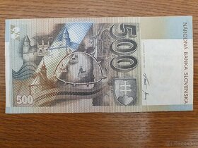 SLOVENSKÁ KORUNA 500 SKK 1996 - 4