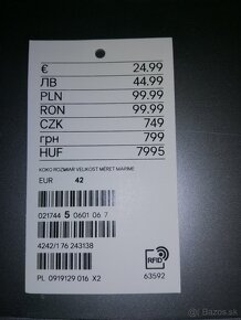 Dámské šedé PLAVKY H&M 42/44? 1x použité - 4