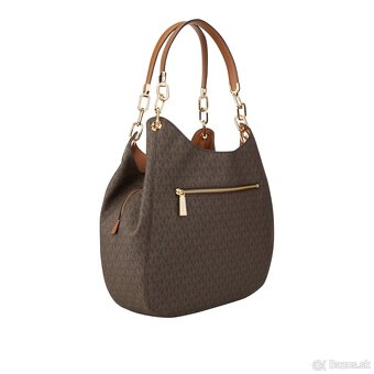 LILLIE CHAIN TOTE Kabekla Michael Kors tmavohnedá - 4