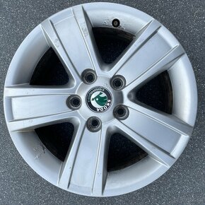 alu disky skoda octavia 2 5x112 r15 - 4