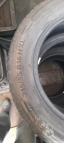 Predám pneu 215/55r16 barum polaris 2 - 4