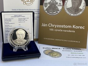 10 euro 2024 - strieborna minca Jan Chryzostom Korec - 4