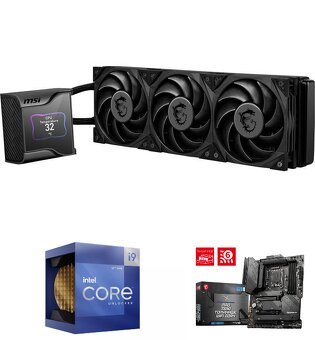 Predám tichý PC intel i9 12900k, 64gb RAM - 4