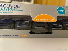 Predám kontaktné šošovky Acuvue Oasys 1-Day - 4