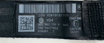 VW PASSAT B7/CC airbagová sada, pyropasy, modul - 4