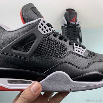 NIKE AIR JORDAN 4 BRED - 4