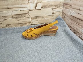 Remonte - Rieker 39 - dámske kožené sandále - 4