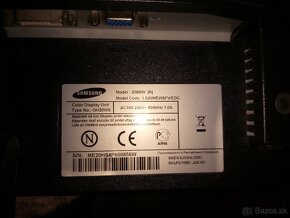 Monitor LCD displej Samsung SyncMaster 206BW v dobrom stave - 4