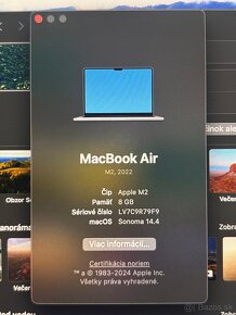 MacBook Air 13 m2 256gb - 4