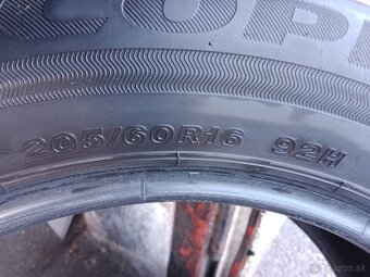 2x letné pneumatiky Bridgestone 205/60 r16 - 4