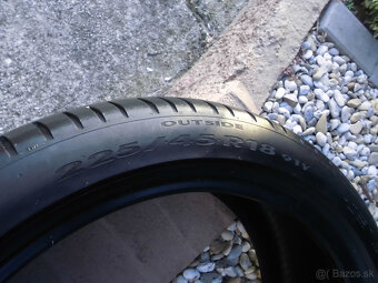 4x letne pneu Pirelli 225/45 R18 dot 2020 4-5mm - 4