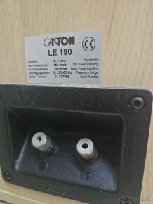 Canton LE190, 3-pásmové repro hifi - 4