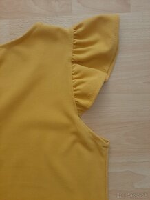 Žlté letné šaty - 4